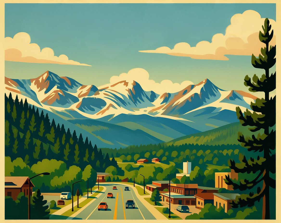 Near Rocky Mountain National Park